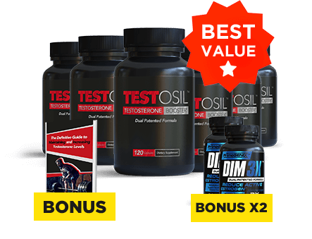 Testosil 6 bottles best value 180-day supply - $49.99 per bottle with free US shipping
